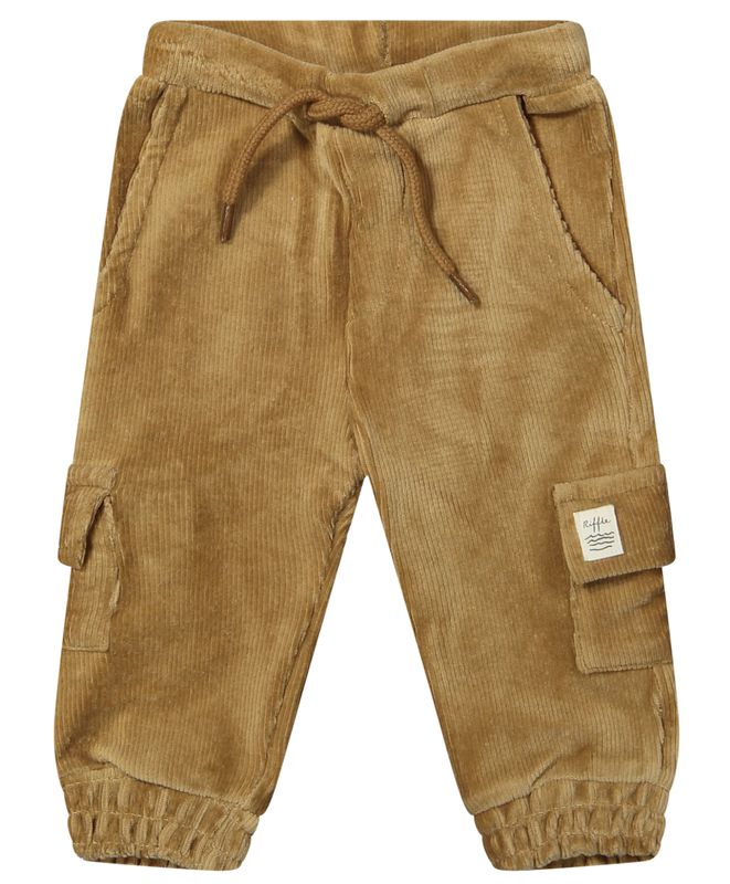 Cargo broek "Corduroy Rib Brown"