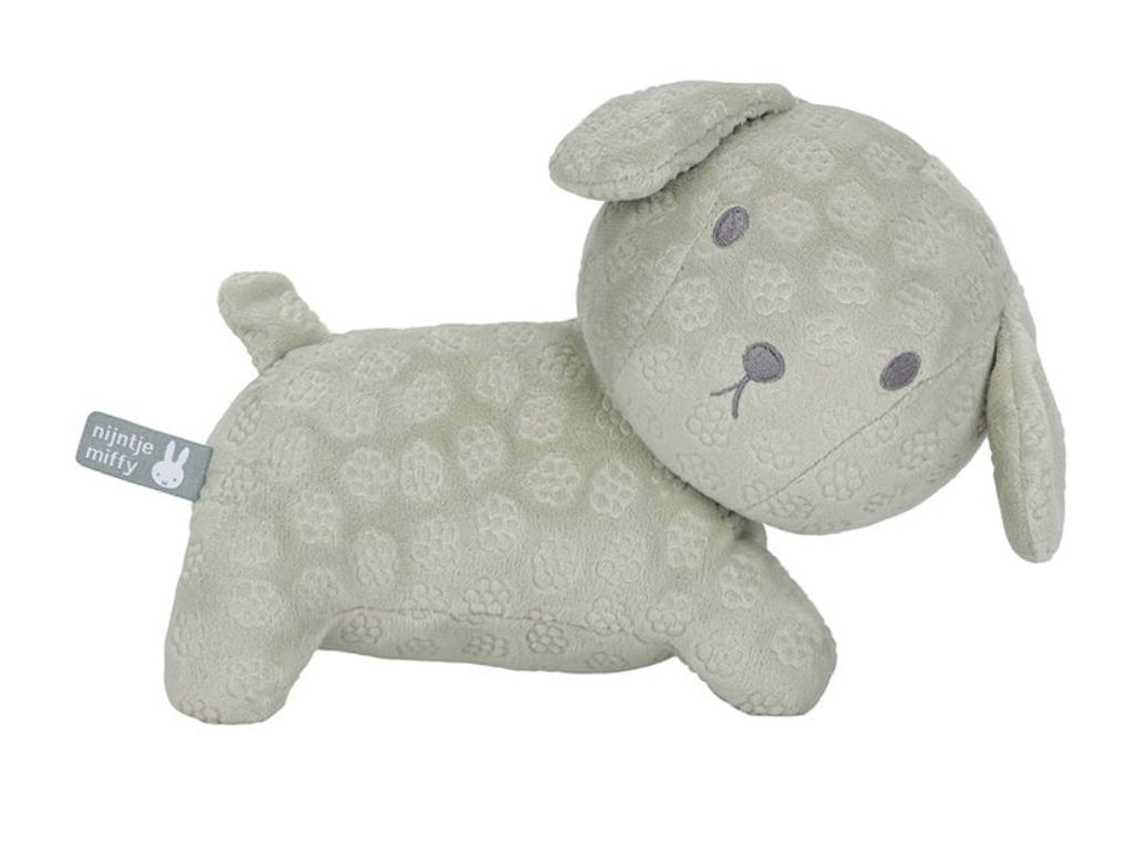 Snuffie 25cm green flower