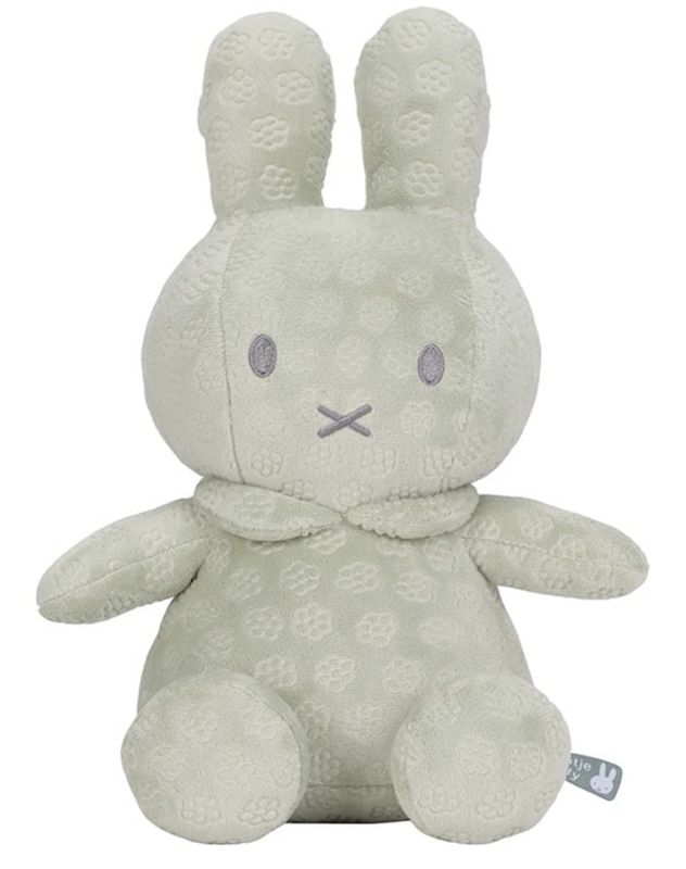 Nijntje knuffel 30cm green flower