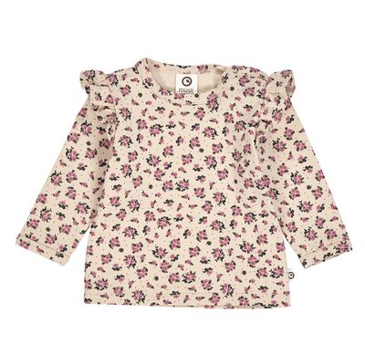 Zinna ruche longsleeve T-shirt