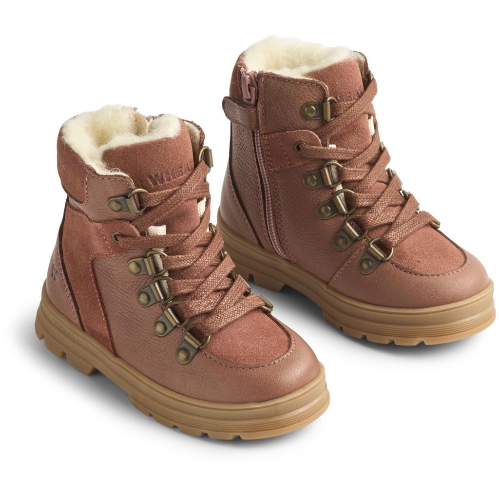 Winterboot Toni Hiker Tex-Dusty Rouge