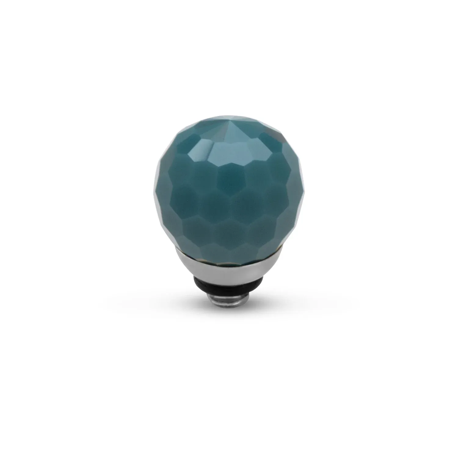 Twisted Facet cz ball SS