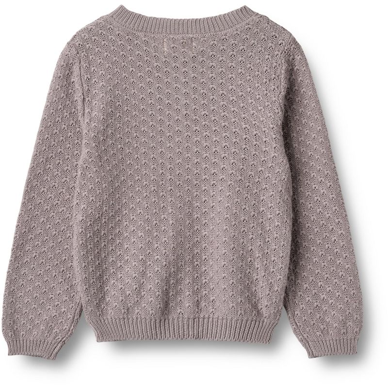 Knit Cardigan Magnella"Dusty Purple"