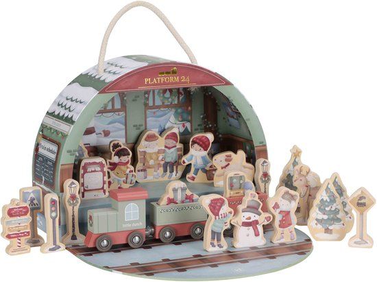 Advent kalender treinbaan FSC