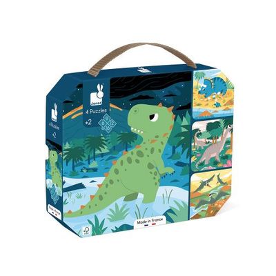 Dinosaurus Puzzels - 4 puzzels