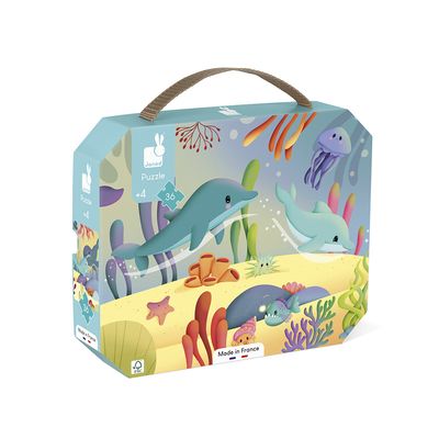 Zeedieren Fries Puzzel 36 stukjes