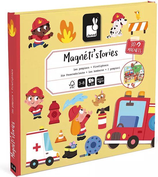 Magneti's verhalen de brandweerlieden