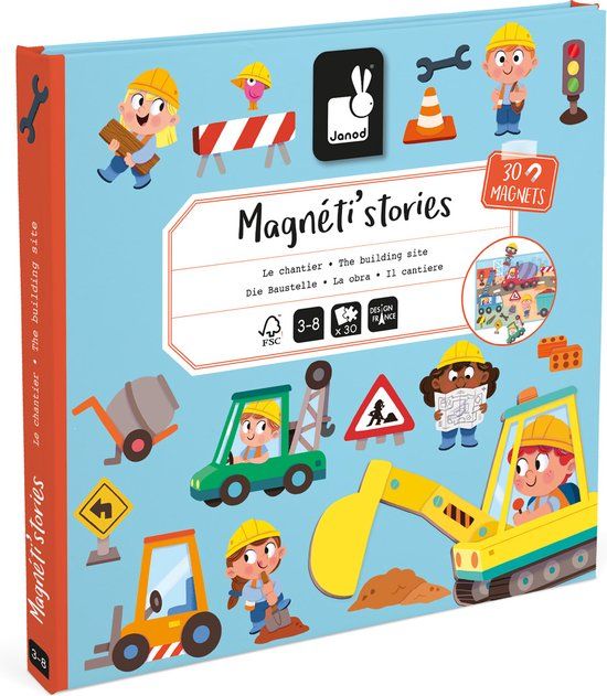 Magneti's verhalen de bouwplaats