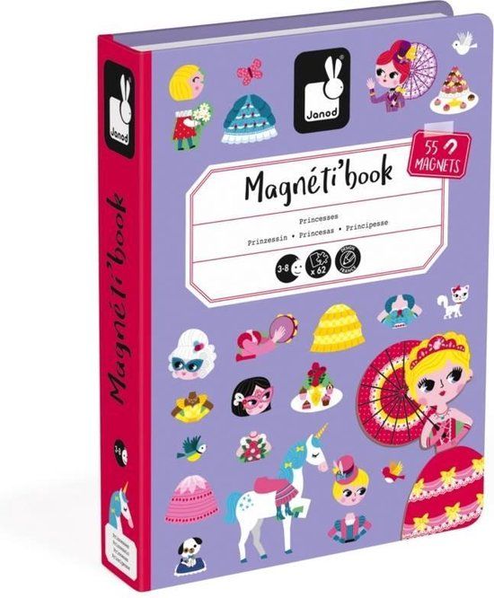 Magnéti'book prinsessen, 55 magneten