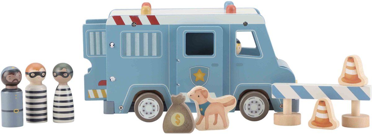Houten Politiebus