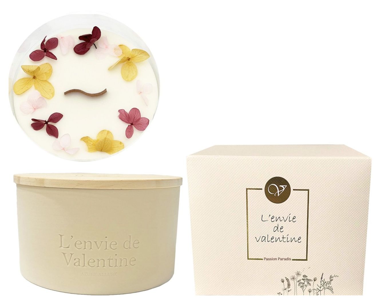 Passion Paradis-375g Geurkaars in keramiek Passion Paradis-375g Geurkaars in keramiek