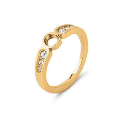 Vivid Valora GD CZ Ring