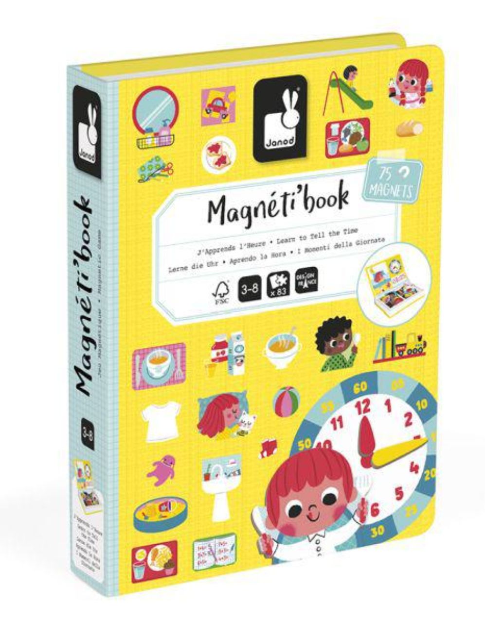 Magneti'book Ik leer de tijd