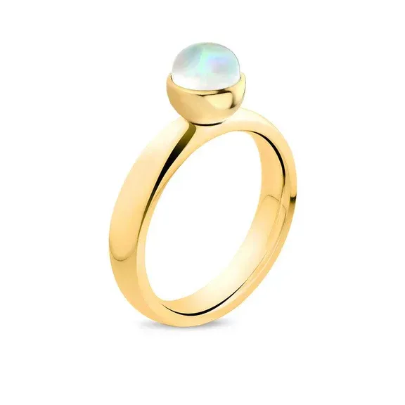 Twisted Tracy Ring - Goudkleurig