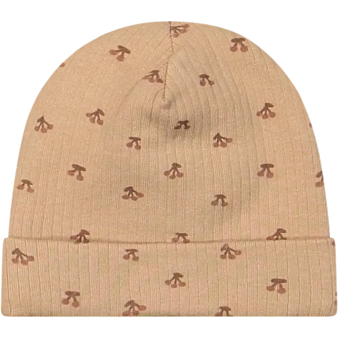 Newborn mutsje Cherry pink