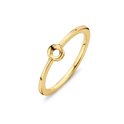 Twisted Petite Ring - Goudkleurig