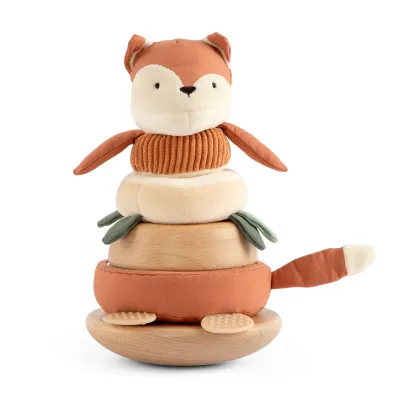 Sparky, Stacking & tilting fox
