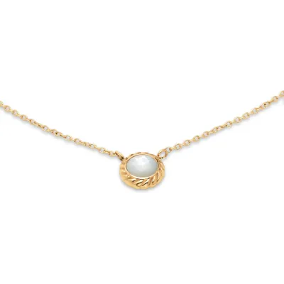 FR Sienna Ketting GD MOP - 40 cm