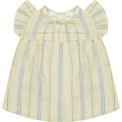 Jurkje Linnen Stripe Jurkje Linnen Stripe