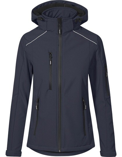 Warme Softshell jas dames-Navy