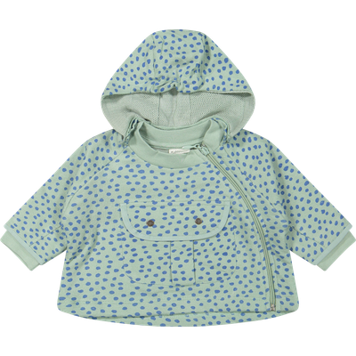 Jacket” Mesh Knit Dots”
