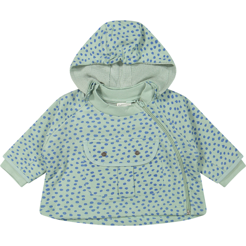 Jacket” Mesh Knit Dots”