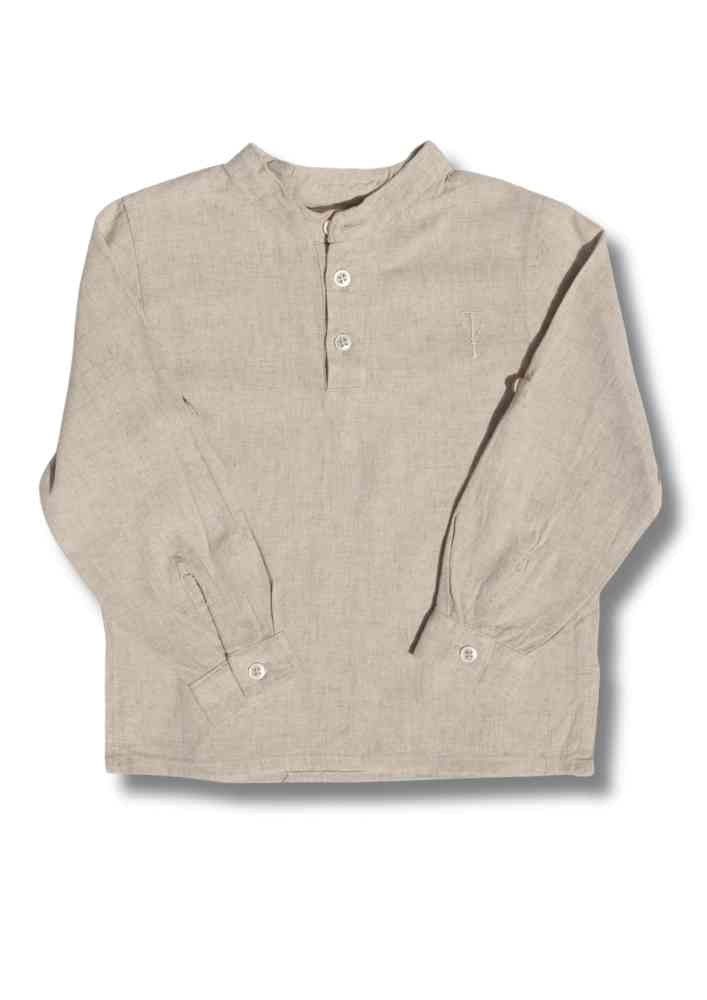Linen blouse Leo-Beach Linen blouse Leo-Beach