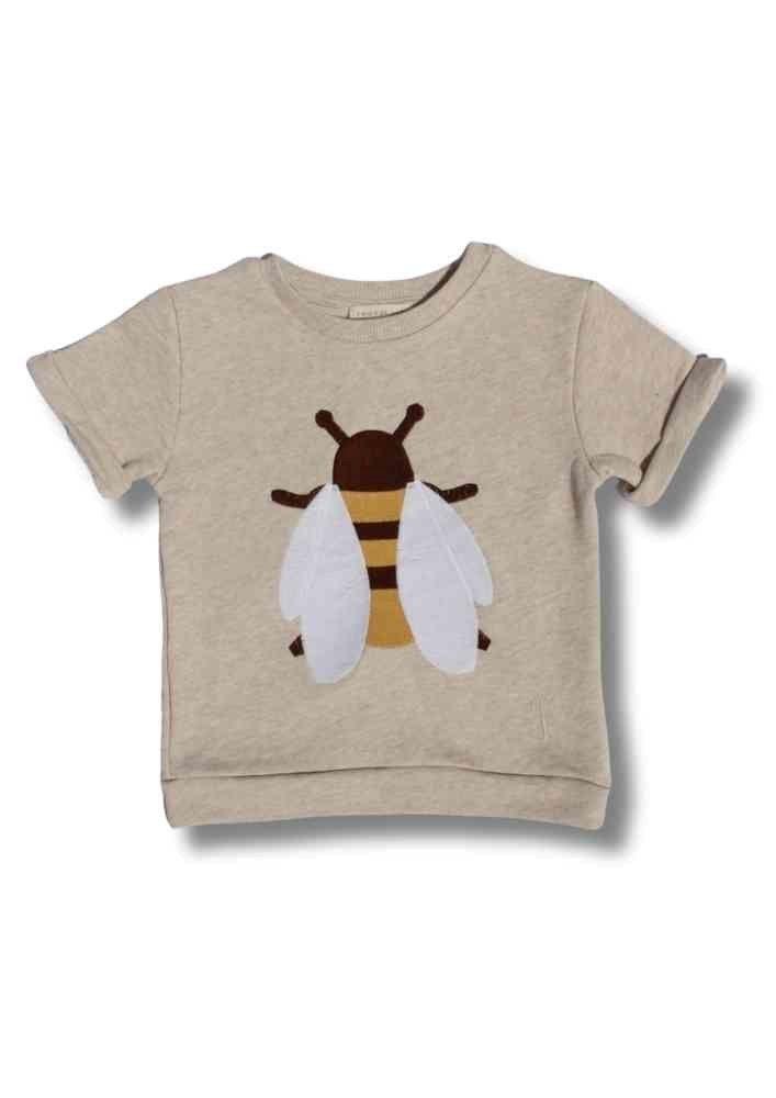 Bee shirt-Oat