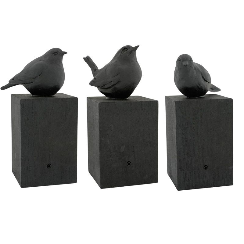 Zwart vogelbeeld van AnnemarieGrobben
Onlangs bekeken
Deco Sing Bird met zang en bewegingssensor. Resin/hout, 20 x 8 x 11 cm.
