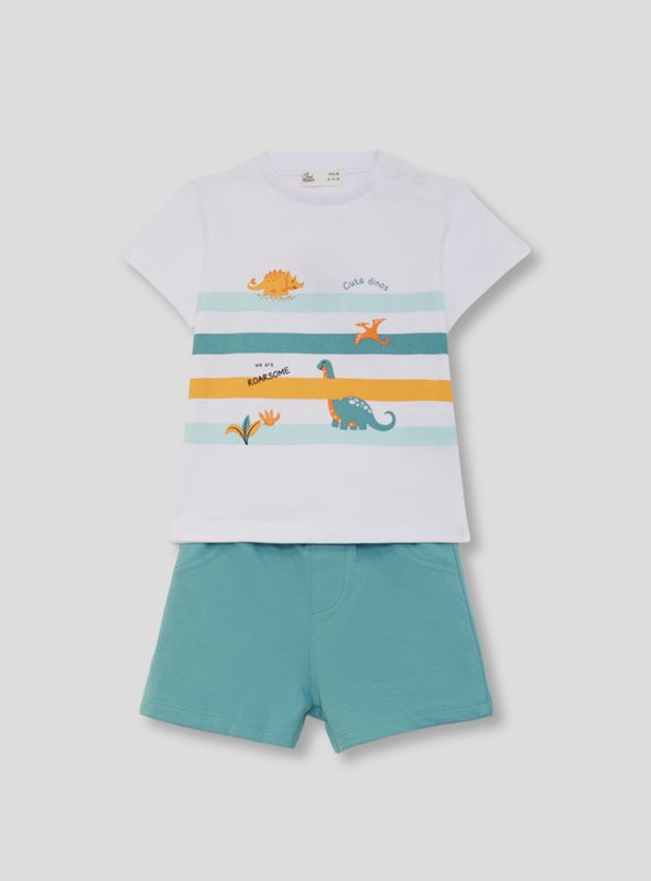 Jongens set - dino-print