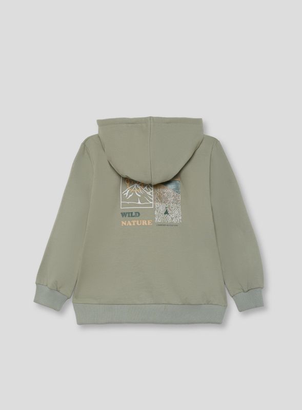 Hoodie met rits