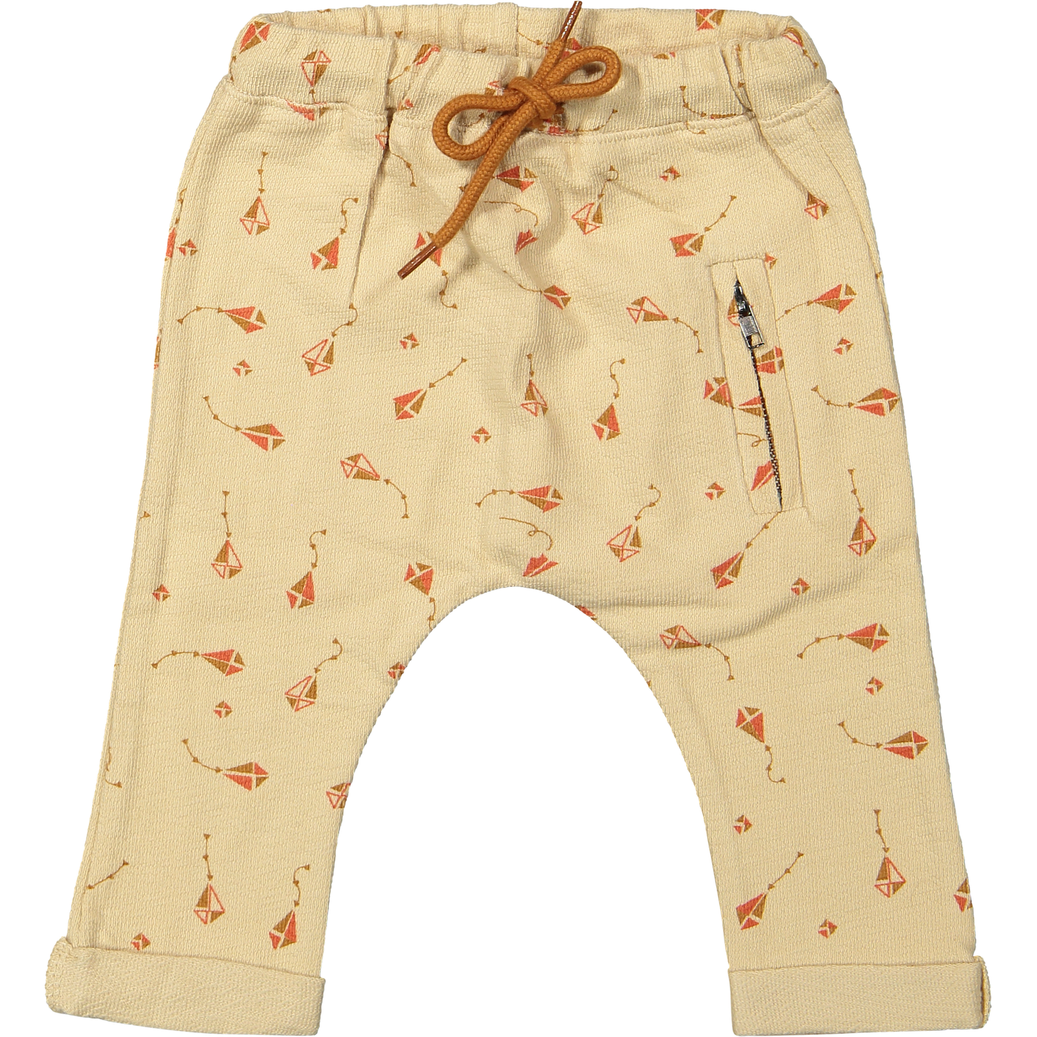 Baggy pants Pax – mesh knit ‘Kite