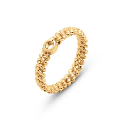 Twisted Taria Ring GD