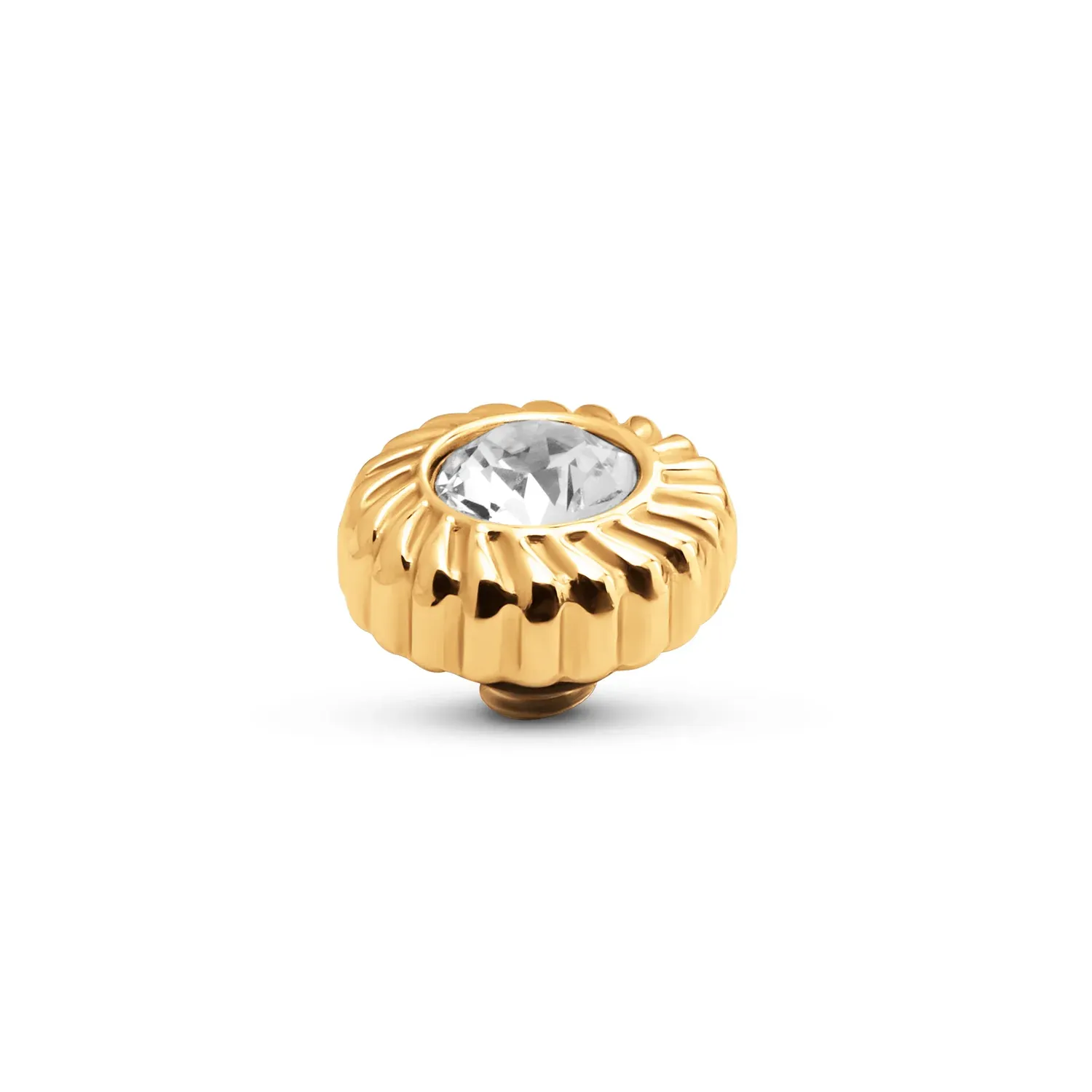 Twisted Crystal Flower Steentje GD/SS