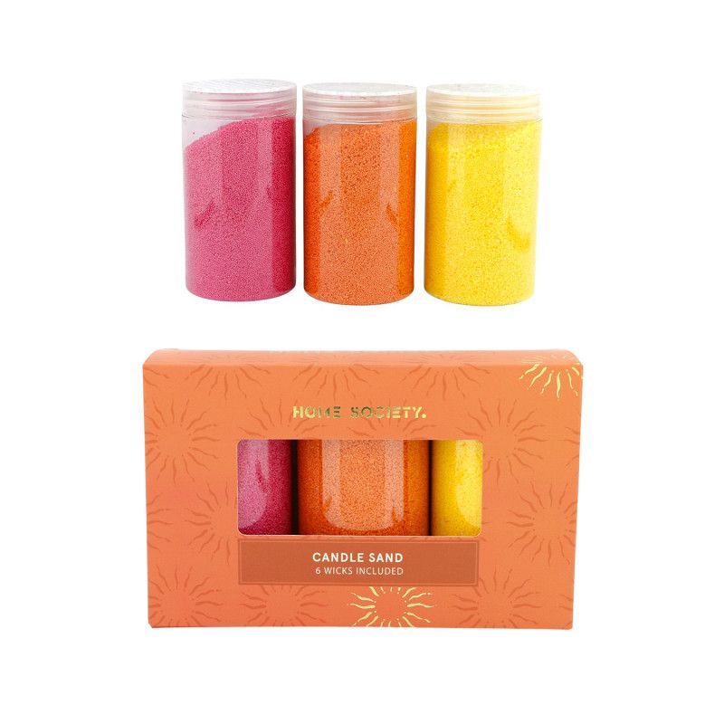 Kaars Sand Wax MIx Set 3 Multi Color Kaars Sand Wax MIx Set 3 Multi Color