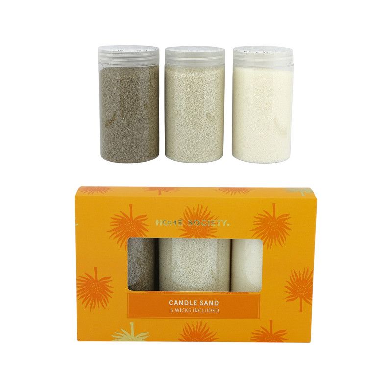 Kaars Sand Wax MIx Set 3 Beige Kaars Sand Wax MIx Set 3 Beige