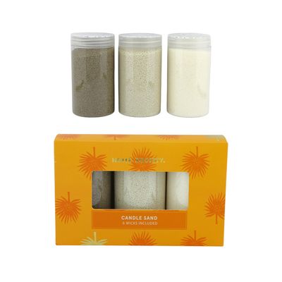 Kaars Sand Wax MIx Set 3 Beige