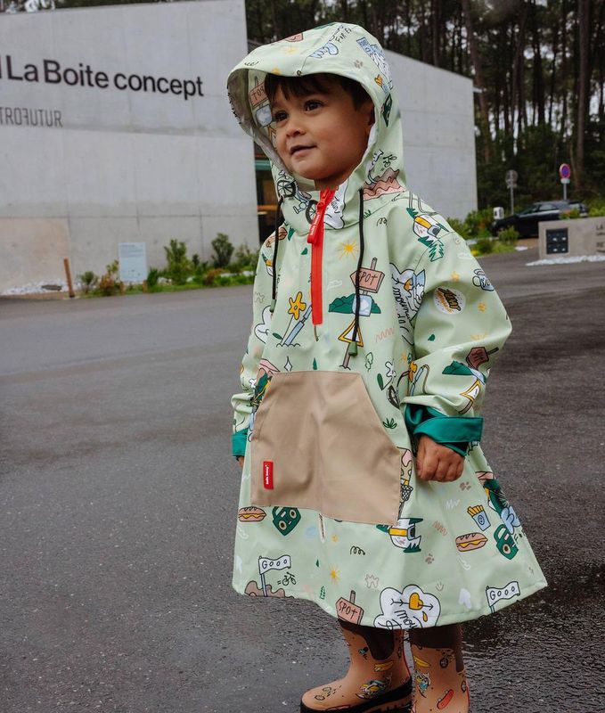 Regenponcho Mountain Ride