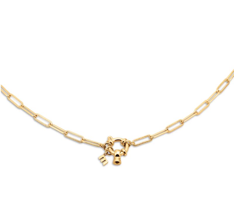 Friends Necklace Paperclip GD.