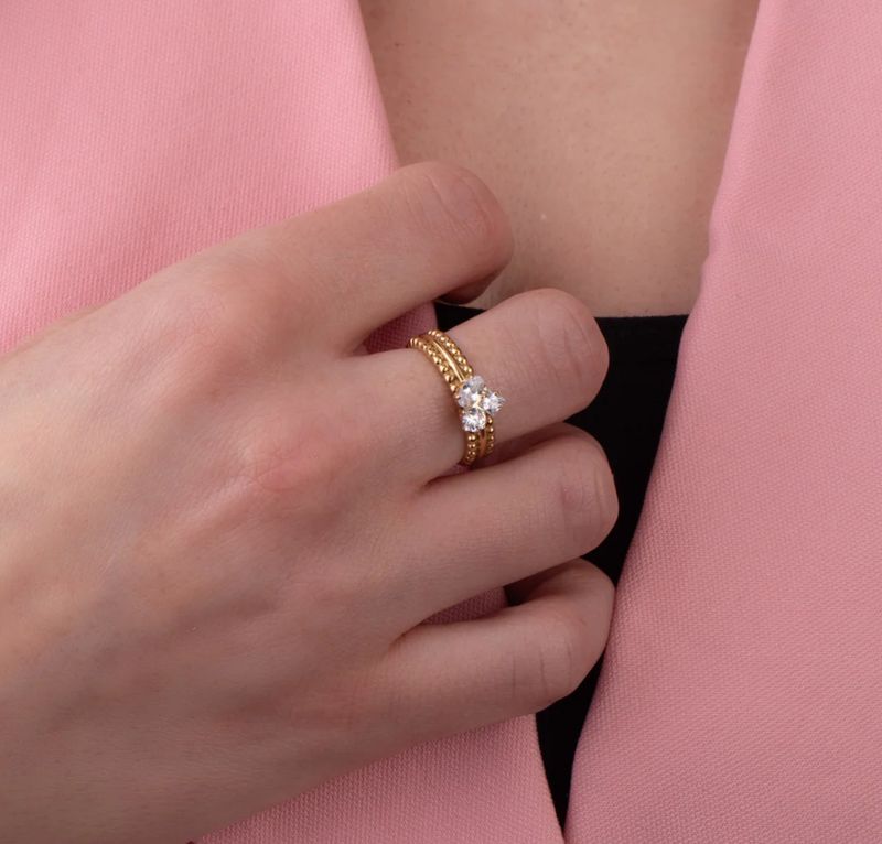 Twisted Toya Ring GD