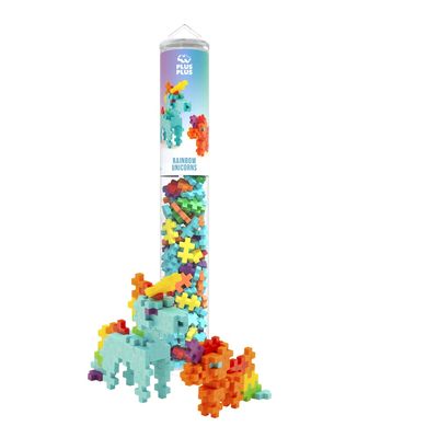 Rainbow Unicorns 100 Pcs Tube