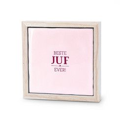 Tegeltje – Juf