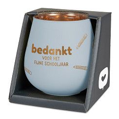 Sfeerlichthouder - Bedankt