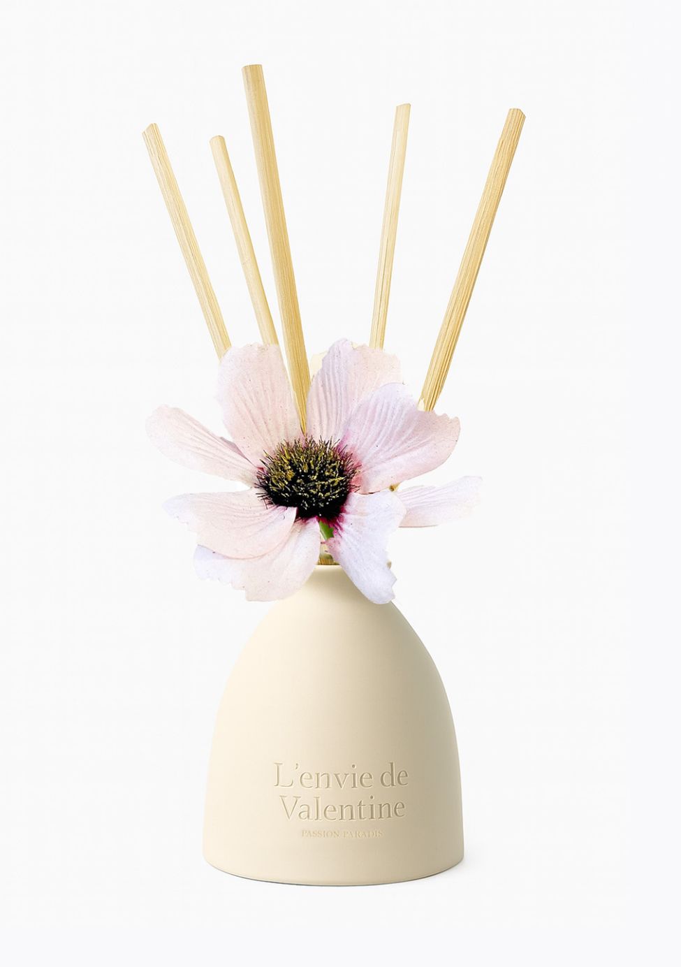 200ml geurstokjes met zijden bloem - Passion Paradis