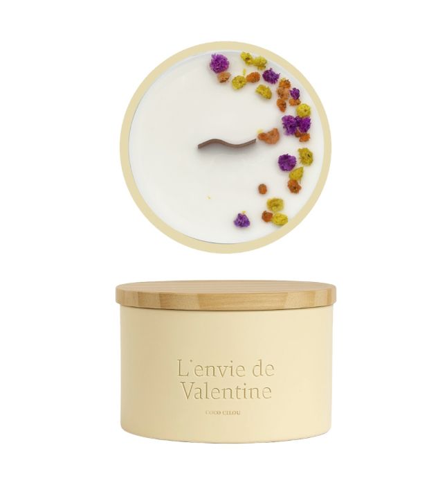 375g geurkaars in keramiek met verpakking - Coco Cilou