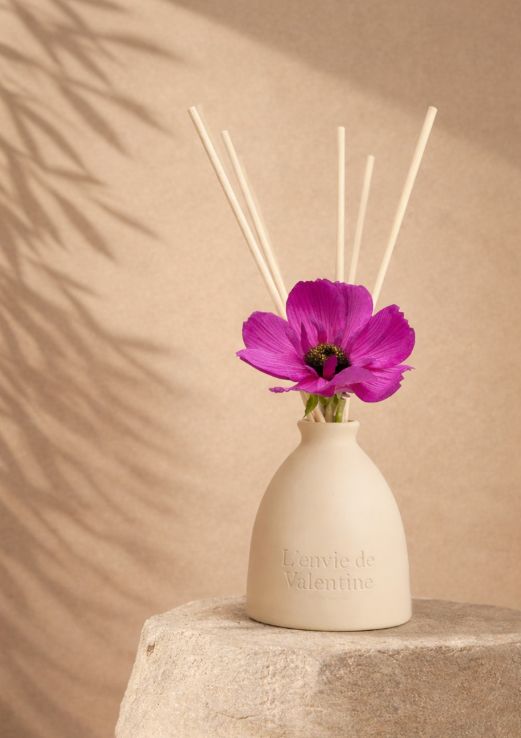 200ml geurstokjes met zijden bloem - Lila Lou
