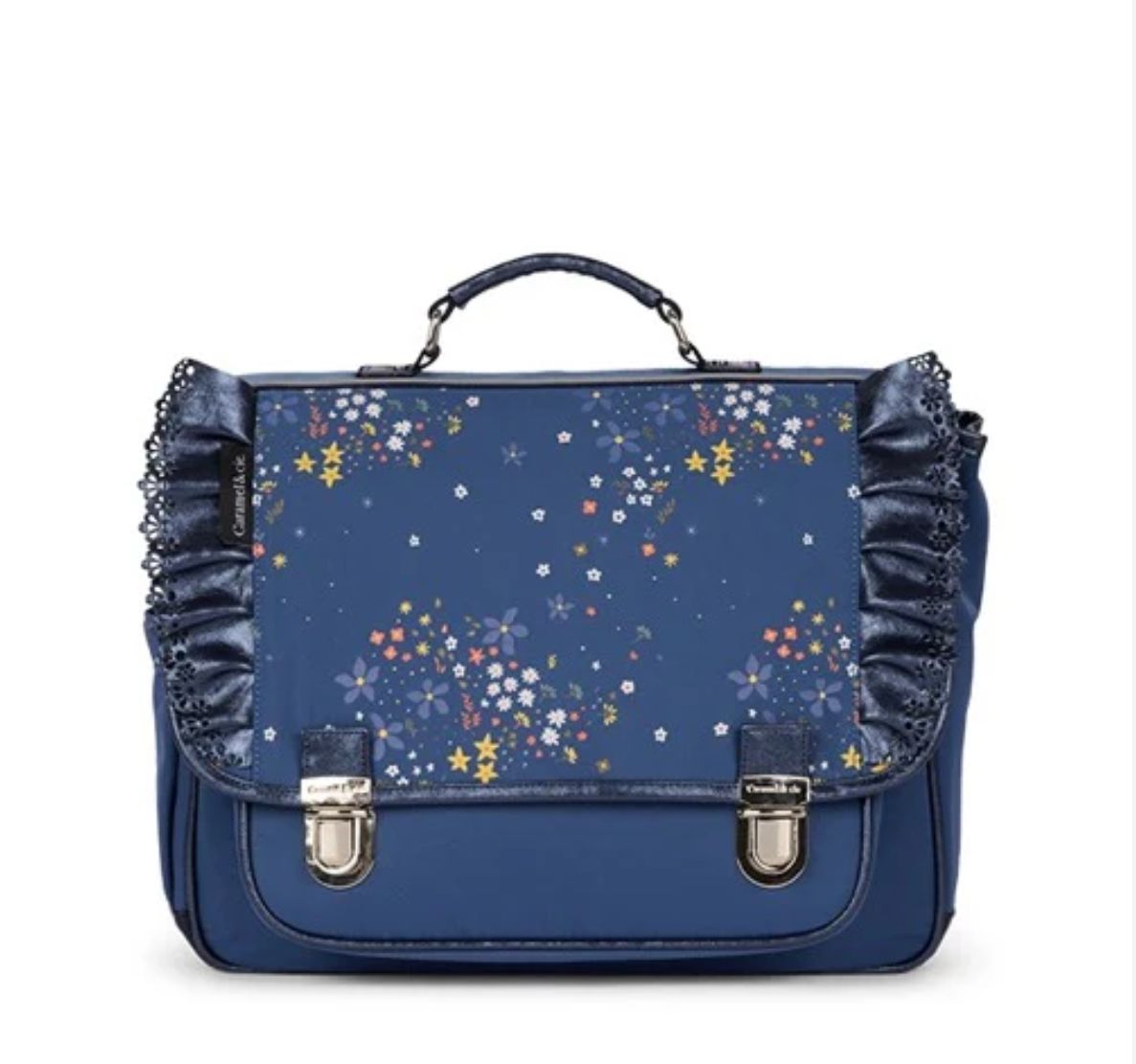 Middelgrote schooltas Stella Blue – 38 cm