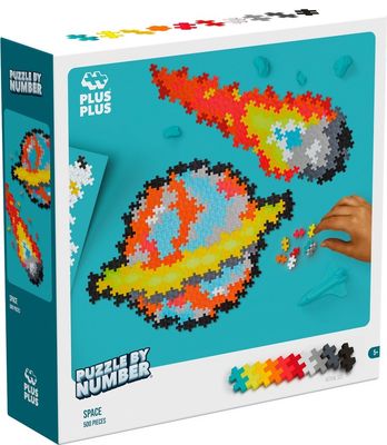 Plus-Plus-Puzzle by Number ruimte 500 Pcs