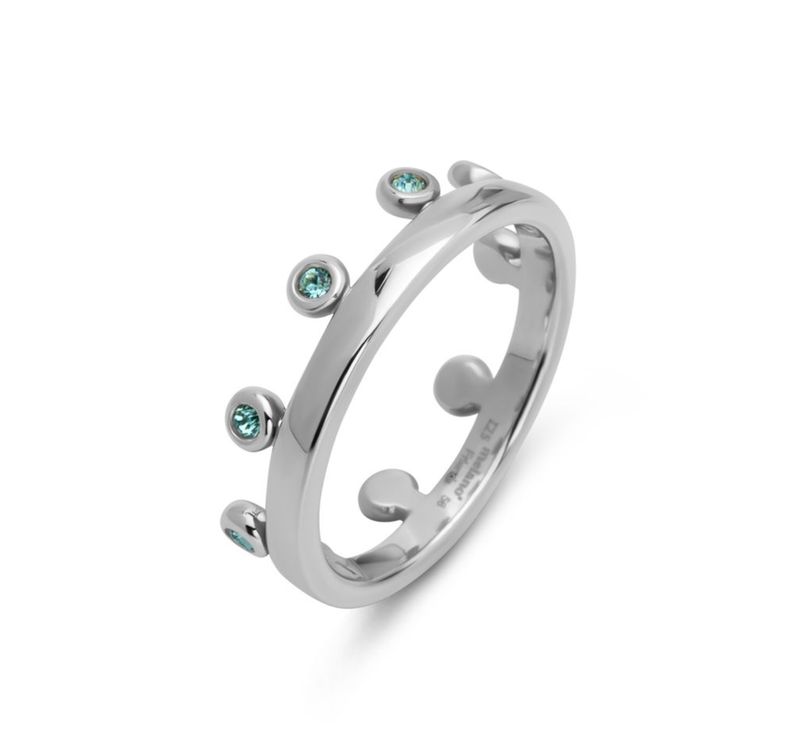 Friends Unite Zita Ring L Turquoise SS