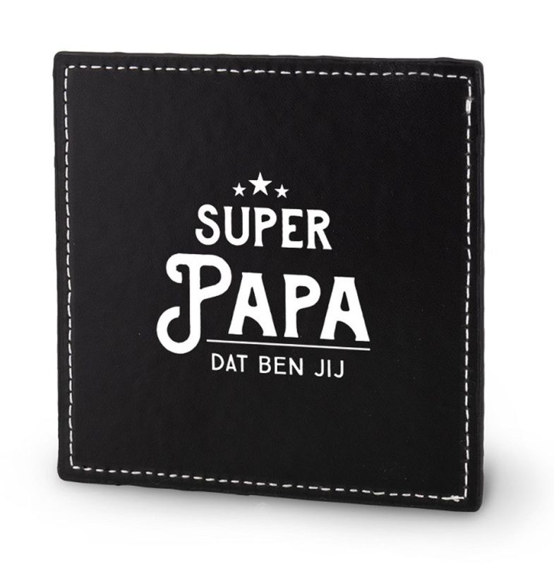 Onderzetter - Super Papa